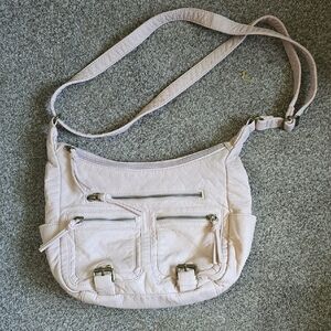 Bueno Pink Crossbody Bag with Adjustable Strap